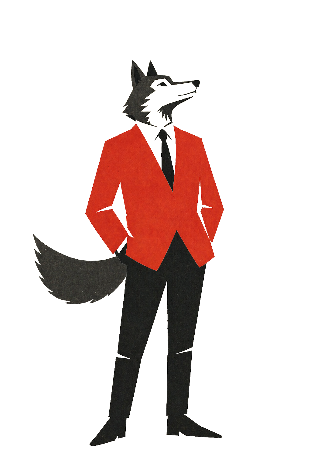 Famed Wolf Pictures mascot